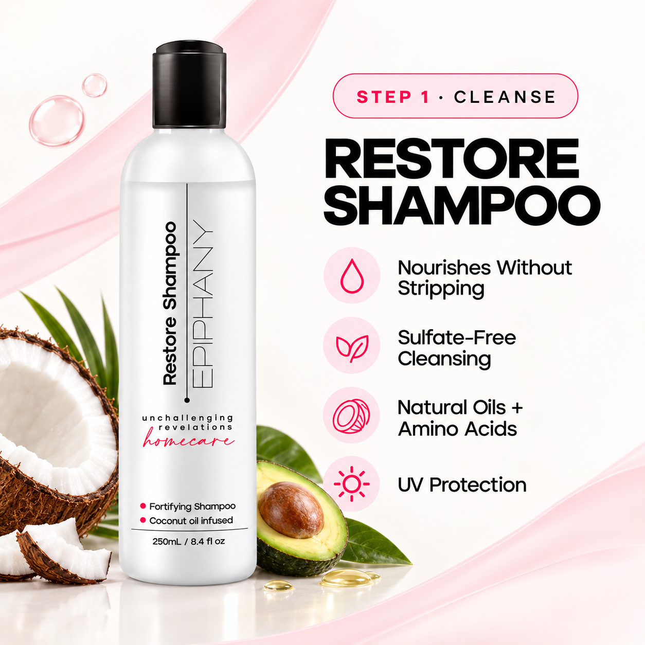 Restore Duo | Sulfate-Free Shampoo & Conditioner 8.4 oz – Epiphany