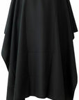 Epiphany Professional Barber & Hair Stylist Cape – Waterproof Hair Cutting Salon Cape with Adjustable Snap Closure, Lightweight Anti-Static Hairdresser Cape for Salon or Home Use, 57 x 67 in, Black
