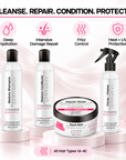 Repair + Protection Kit | Shampoo + Conditioner + Mask + Primer Finisher