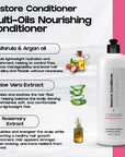 EPIPHANY - Hydration, Repair & Shine Kit | Shampoo + Conditioner 33 oz + Mask 10 oz