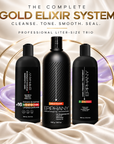Gold Elixir Professional Kit | Full Treatment Set | 1Ltr
