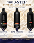 Gold Elixir Professional Kit | Full Treatment Set | 1Ltr