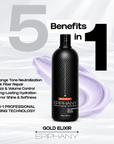 Gold Elixir | Toning Nanoplastia Treatment for Blonde & Bleached Hair 1Ltr