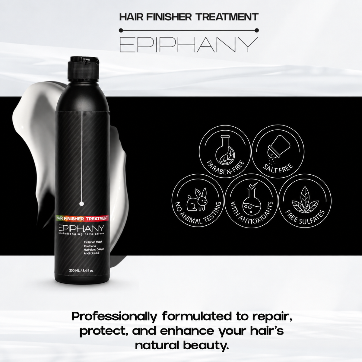 Hair Finisher Treatment | Professional Post-Treatment Hair Sealer 8.4Oz