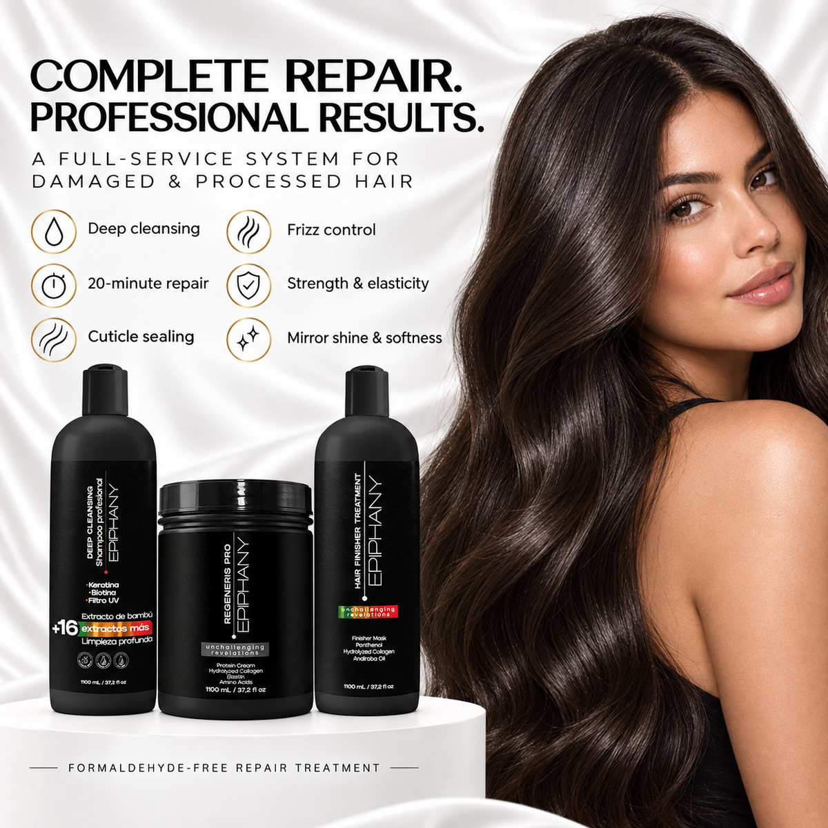 Regeneris Pro Professional Kit | Full Treatment Set | 1Ltr
