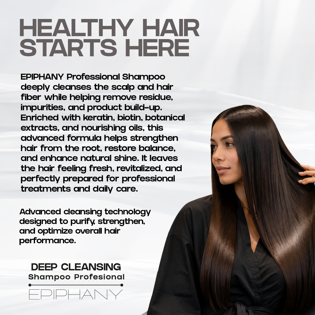 Deep Cleansing Shampoo | Professional Pre-Treatment Hair Cleanser 1Ltr